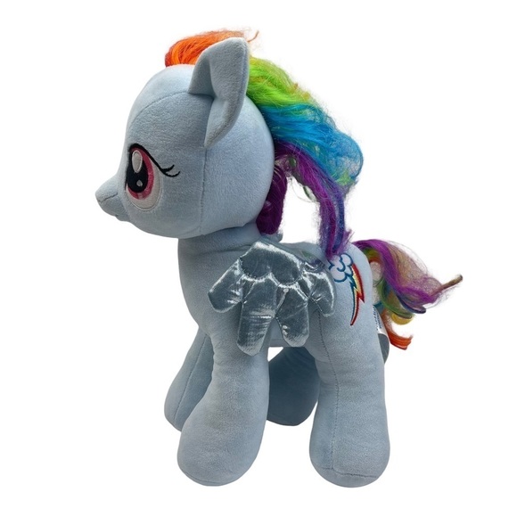 Build A Bear Workshop My Little Pony Rainbow Dash 16” Plush Animal Toy - Picture 1 of 8
